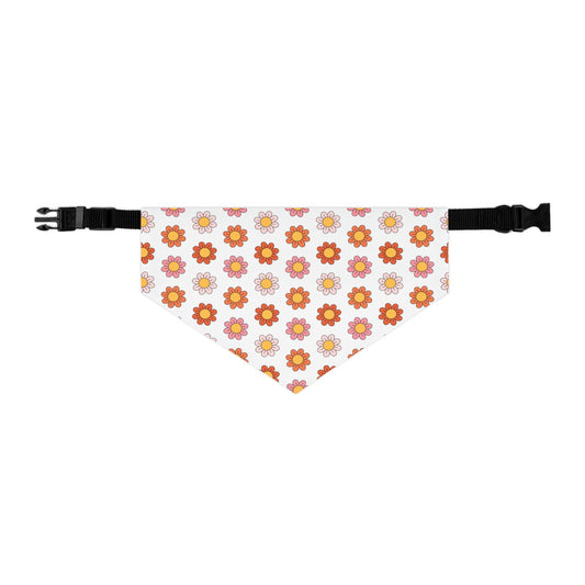 Floral Bandana Collar for Dogs