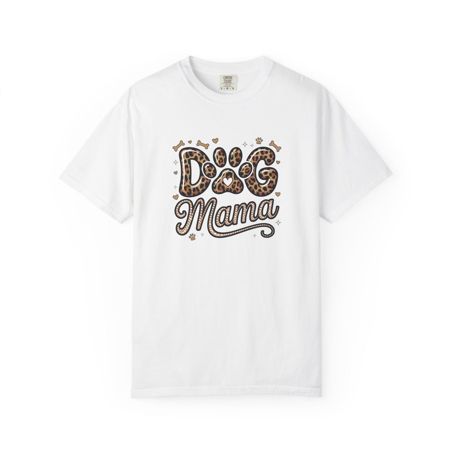 Dog Mama Leopard Paw T-Shirt — Dog Lover Gift for Mother's Day & Birthday