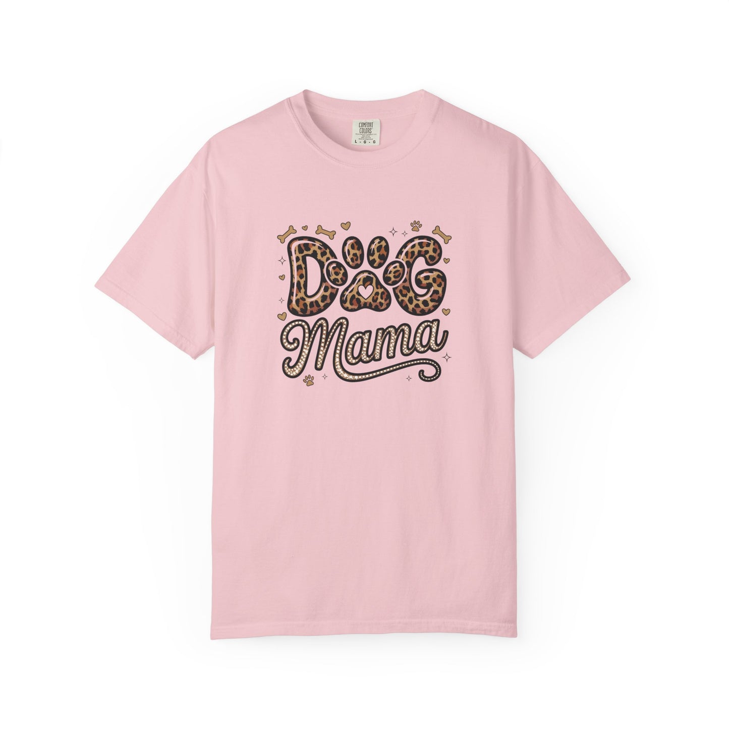 Dog Mama Leopard Paw T-Shirt — Dog Lover Gift for Mother's Day & Birthday