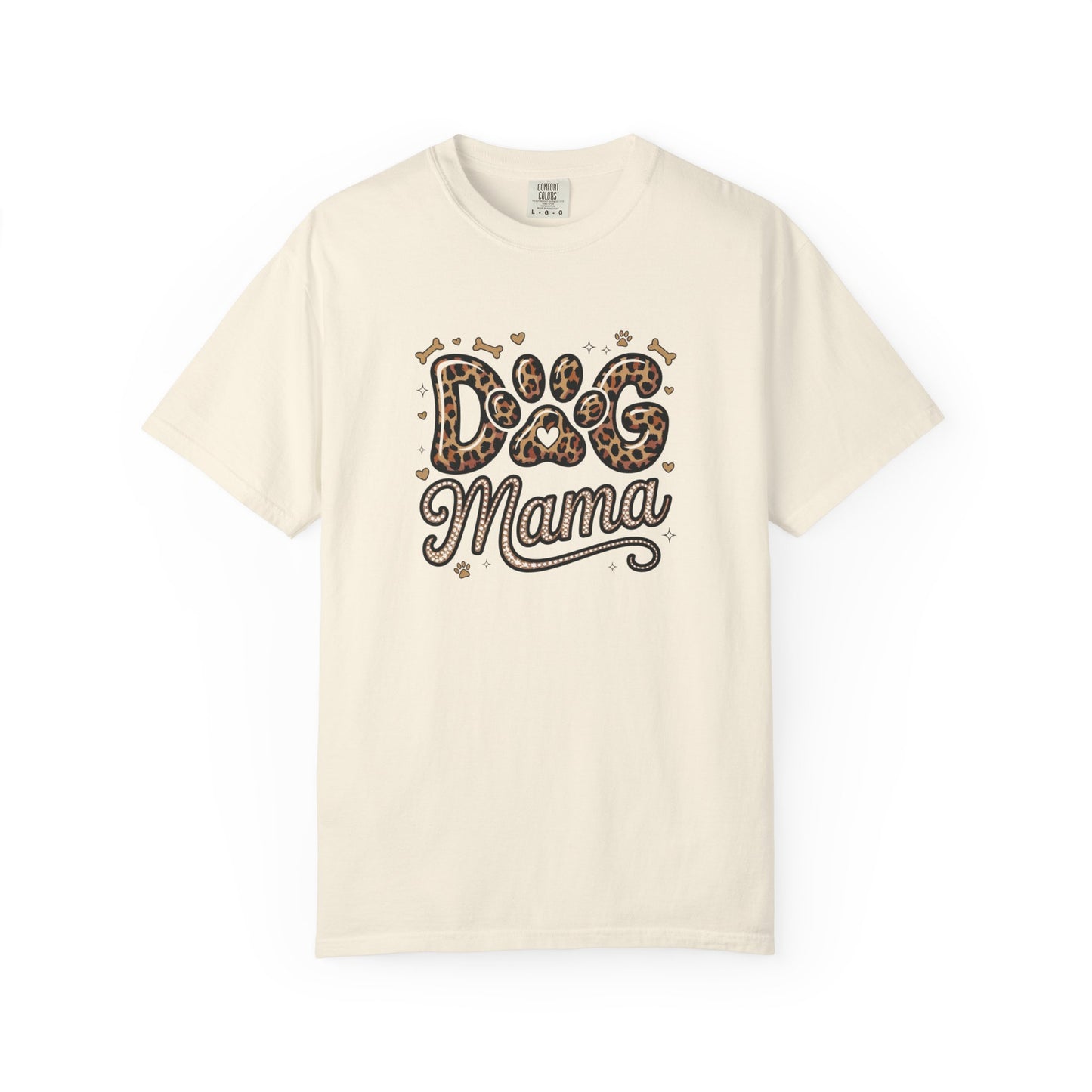 Dog Mama Leopard Paw T-Shirt — Dog Lover Gift for Mother's Day & Birthday