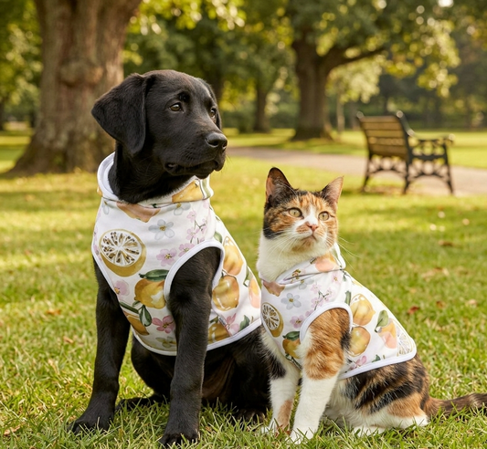 Citrus Blossom Pet Hoodie
