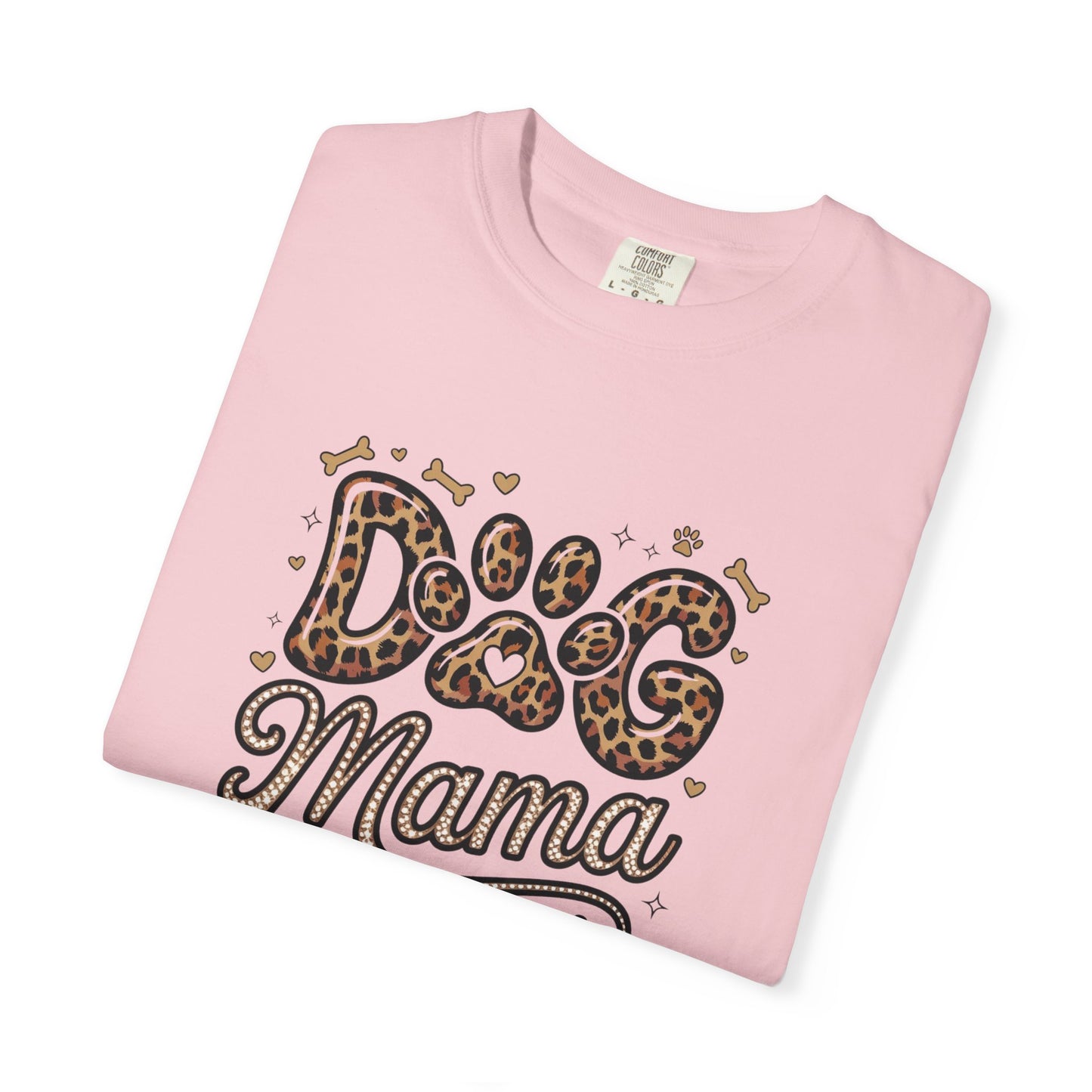 Dog Mama Leopard Paw T-Shirt — Dog Lover Gift for Mother's Day & Birthday