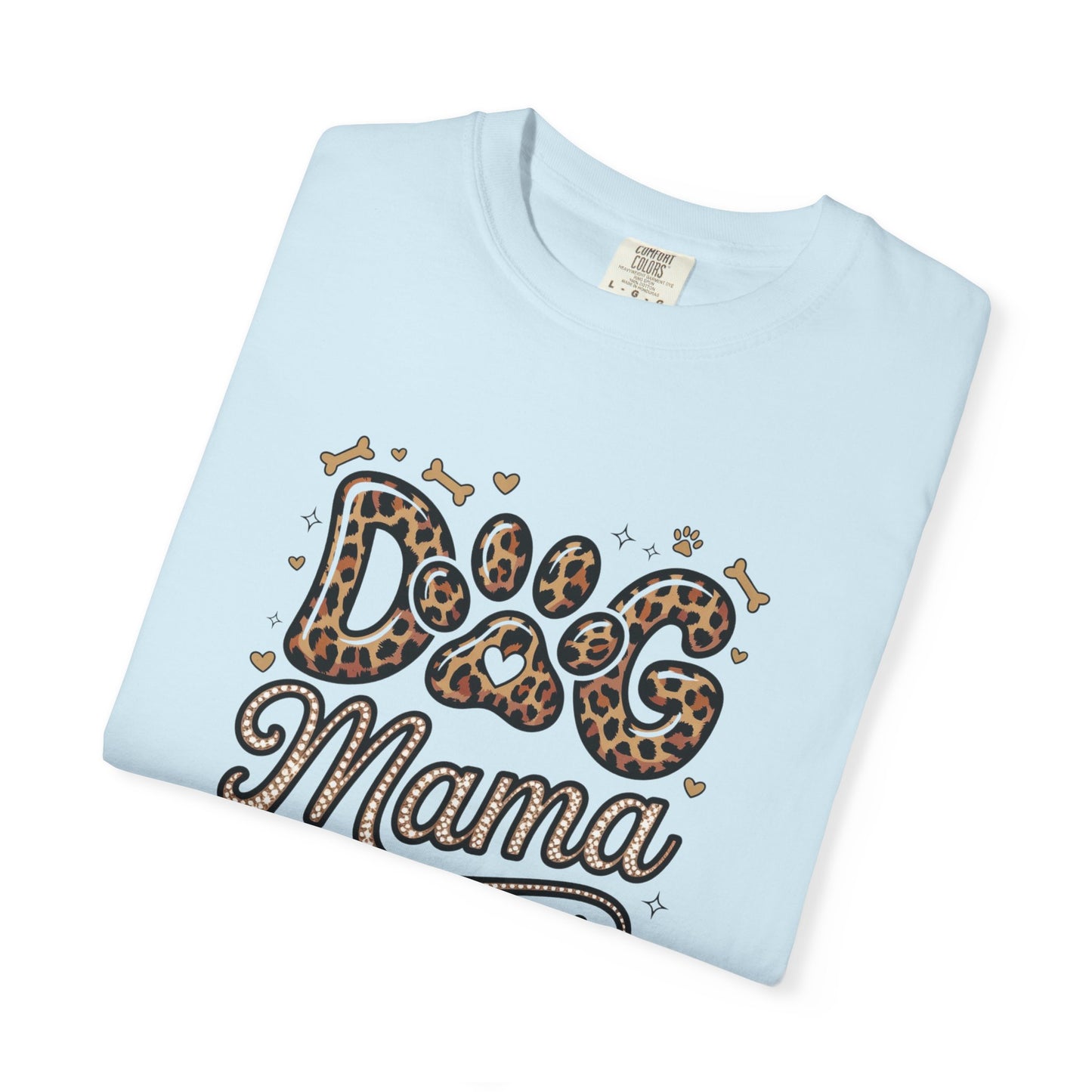 Dog Mama Leopard Paw T-Shirt — Dog Lover Gift for Mother's Day & Birthday